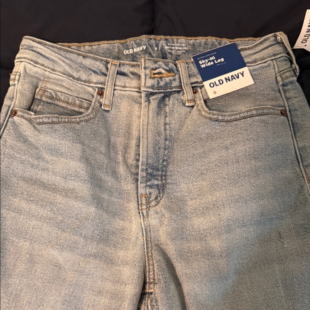 Old Navy Sky-Hi Wide Leg Jean